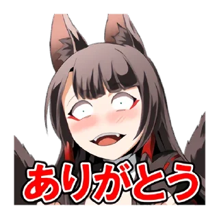 🐤 emoji AZUR LANE Noisy Faces Sticker Telegram sticker 4 of 24