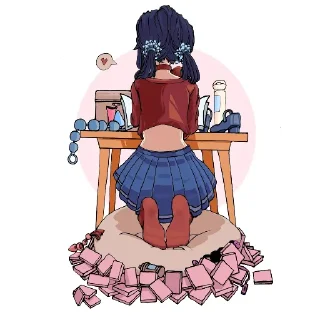 🪑 emoji 米塔miside Telegram sticker 15 of 120