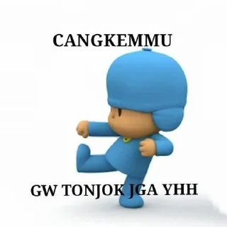 Sticker from pocoyo pocoyo