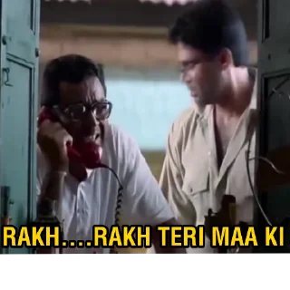 📞 emoji Indian Memes ⭐️ Telegram sticker 21 of 120