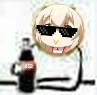 🥤 emoji 云烟表情包1 Telegram sticker 6 of 80