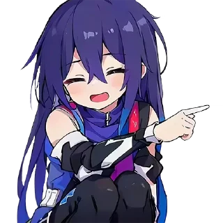 Sticker from 星穹铁道指人表情包