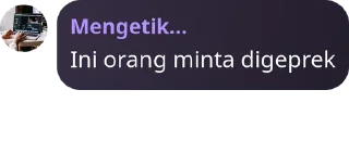 😑 emoji Mengetik... Telegram sticker 21 of 41