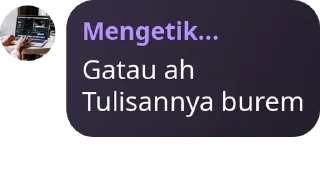 🫥 emoji Mengetik... Telegram sticker 18 of 41