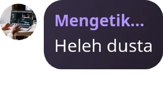 😒 emoji Mengetik... Telegram sticker 11 of 41