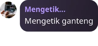 ☺️ emoji Mengetik... Telegram sticker 1 of 41