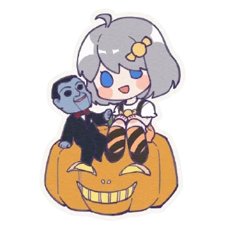🎃 emoji 星饱饱 Telegram sticker 24 of 53