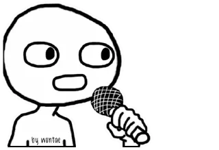 🎤 emoji @PetinggiTelekram Telegram sticker 8 of 110
