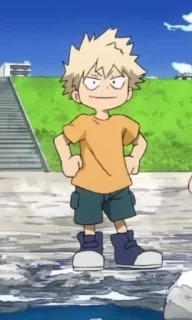 🙂 emoji Bakugo @uchiha_lord Telegram sticker 8 of 38