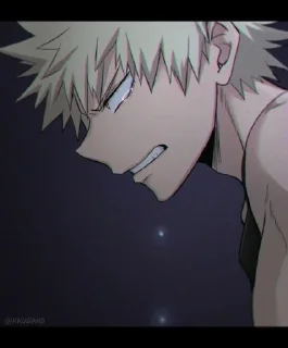 😣 emoji Bakugo @uchiha_lord Telegram sticker 17 of 38