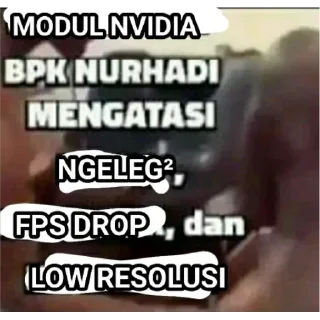 😀 emoji FUAD43 Penghitaman Modul Gimik Telegram sticker 3 of 22