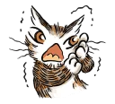 😮 emoji DAYAN 達洋貓 Telegram sticker 17 of 120