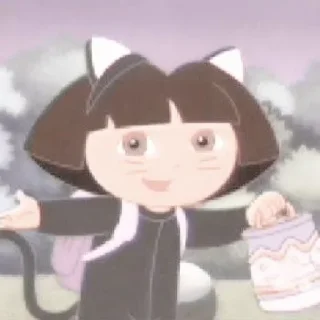 Sticker from — ᵕ̈ 🍒 dora the explorer @A2DFONT