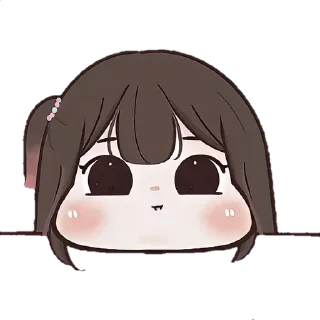 🙂 emoji @adi_xd ≈ Cute Girl - Collection 14 ---------------------------- Telegram sticker 11 of 40