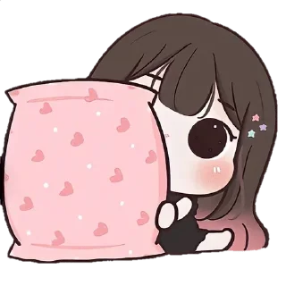 👀 emoji @adi_xd ≈ Cute Girl - Collection 14 ---------------------------- Telegram sticker 15 of 40
