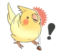❕ emoji Small birds sticker! Telegram sticker 7 of 40