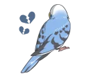💔 emoji Small birds sticker! Telegram sticker 12 of 40