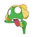 😨 emoji Keroro Cartoon capture Telegram sticker 7 of 42