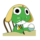 😦 emoji Keroro Cartoon capture Telegram sticker 18 of 42