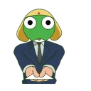 👔 emoji Keroro Cartoon capture Telegram sticker 14 of 42