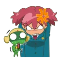 😠 emoji Keroro Cartoon capture Telegram sticker 23 of 42
