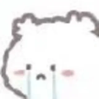 😭 emoji 𝑬𝒗𝒂𝒏𝒅𝒆𝒓专属表情包 Telegram sticker 6 of 106