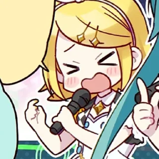 Sticker from 𖧧 @StickerAnimePack ♡