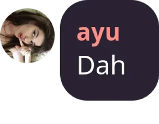 Sticker from Ayu stiker ke 2