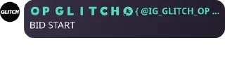 Sticker from GLITCH