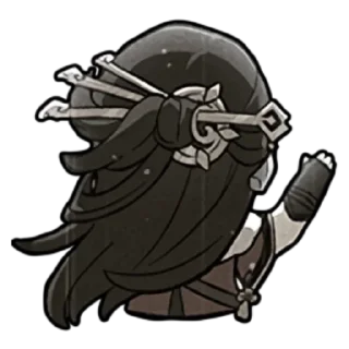 👋 emoji Inazuma by @Kazuha4me Telegram sticker 16 of 30