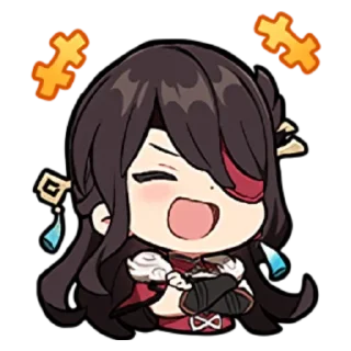 😂 emoji Inazuma by @Kazuha4me Telegram sticker 15 of 30