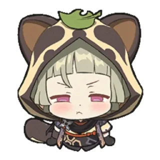 😼 emoji Inazuma by @Kazuha4me Telegram sticker 5 of 30
