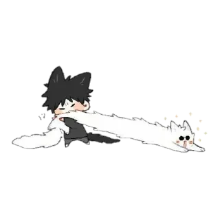 😱 emoji Murid Gojo Satoru by @Feelexhausted Telegram sticker 21 of 34
