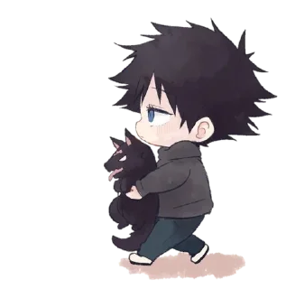🐺 emoji Murid Gojo Satoru by @Feelexhausted Telegram sticker 15 of 34