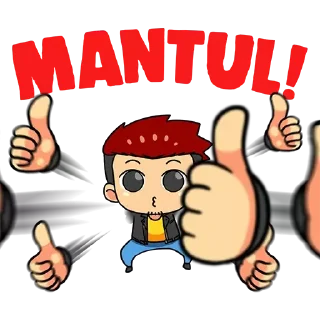👍 emoji Olenk Blank Telegram sticker 8 of 120