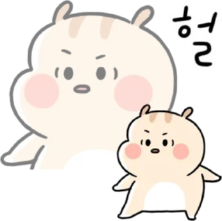 💬 emoji 순수햄찌 토토의 일상 By @KakaoEmoticon Telegram sticker 23 of 24