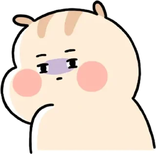 💬 emoji 순수햄찌 토토의 일상 By @KakaoEmoticon Telegram sticker 20 of 24