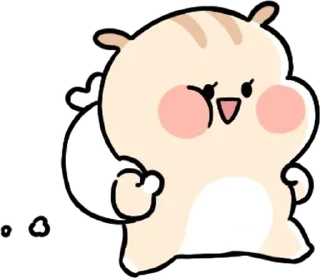Sticker from 순수햄찌 토토의 일상 By @KakaoEmoticon