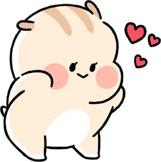 💬 emoji 순수햄찌 토토의 일상 By @KakaoEmoticon Telegram sticker 14 of 24