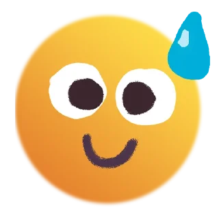 😅 emoji 御坂的表情包 Telegram sticker 3 of 11