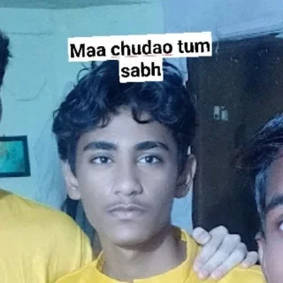 🤪 emoji Looksmaxxing Indians 🇮🇳 pack by Zhinga Telegram sticker 7 of 32
