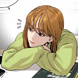 Sticker from Yeo Rumi @stiker_webtoon