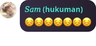 😔 emoji ᴋᴏᴍᴘʟᴇᴋ ʙᴇʀᴇɴᴄᴀɴᴀ pack by @QuotLyBot Telegram sticker 14 of 29
