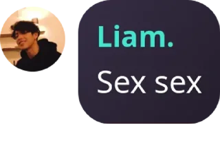 Sticker from Liam stickers