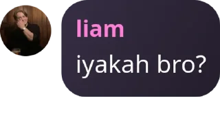 👩‍🍼 emoji Liam ganteng Telegram sticker 17 of 25