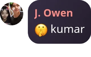 🤫 emoji 𝐁𝐀𝐃𝐃𝐈𝐄'𝐒 pack by @QuotLyBot Telegram sticker 23 of 83