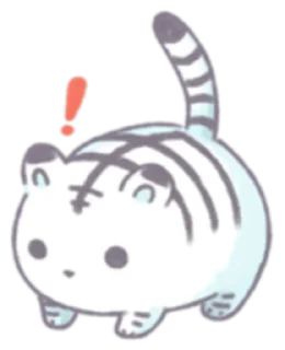 🐯 emoji 白虎球 1 Telegram sticker 16 of 32