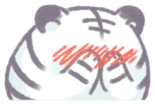 🐯 emoji 白虎球 1 Telegram sticker 13 of 32