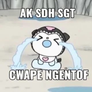 😅 emoji emg dsr l ngentof 🥶🥶 Telegram sticker 8 of 27
