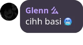 🥶 emoji GlennNeverWin ヤレ's pack by @CatarinaRobot Telegram sticker 23 of 25